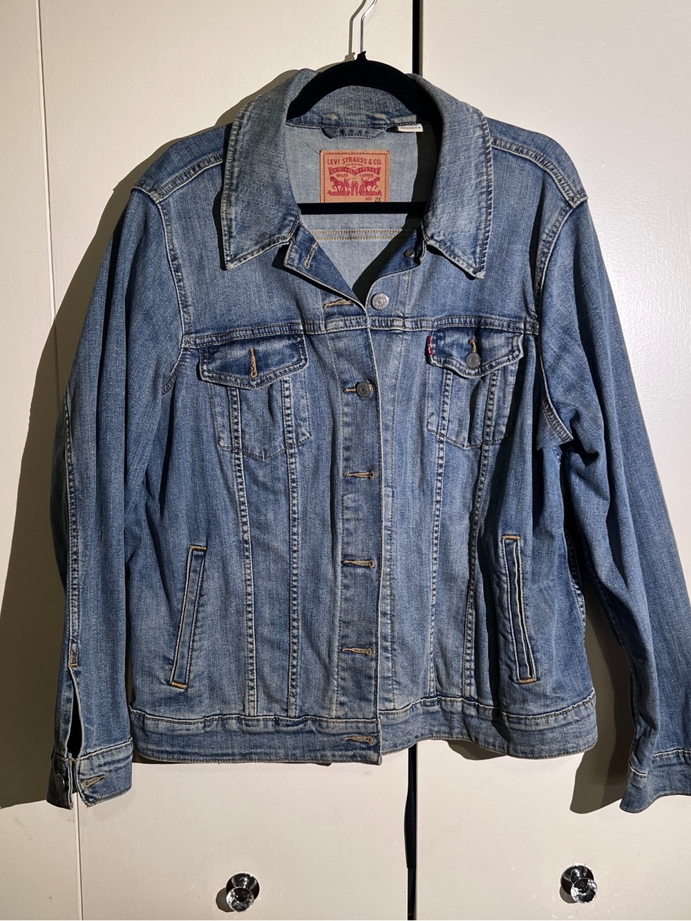 Levi's Women's Classic Blue Denim Trucker Jacket